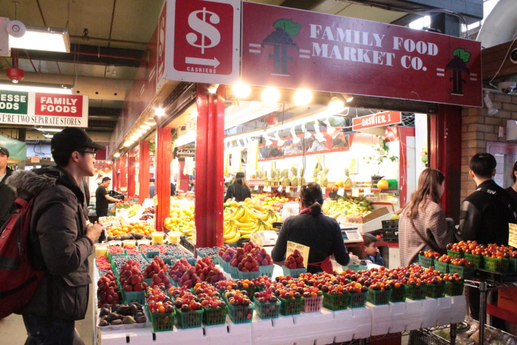 Produce Stalls at St. Lawrence Market